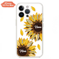Custom Personalized Sunflower Grandma Phone Case -Upto 11 Kids - Mother's Day Gift Idea for Mom/Grandma -  Case For iPhone/Samsung