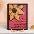 Personalized Grandmother Wooden Art - Mother's Day Gift To Grandma - Grandchildren Fill A Space In A Grandmother's Heart