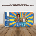 Personalized Mother & Daughter Long Wallet - Mother's Day Gift Idea From Daughter