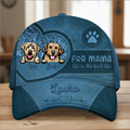 Personalized Dog Mom Classic Cap - Mother's Day Gift Idea for for Dog Lovers - Fur Mama