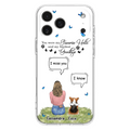 Personalized Pet Phone Case - Upto 4 Pets - Mother's Day Gift Idea For Couple/Dog/Cat Lover - You Were My Favorite Hello - Case For iPhone/Samsung