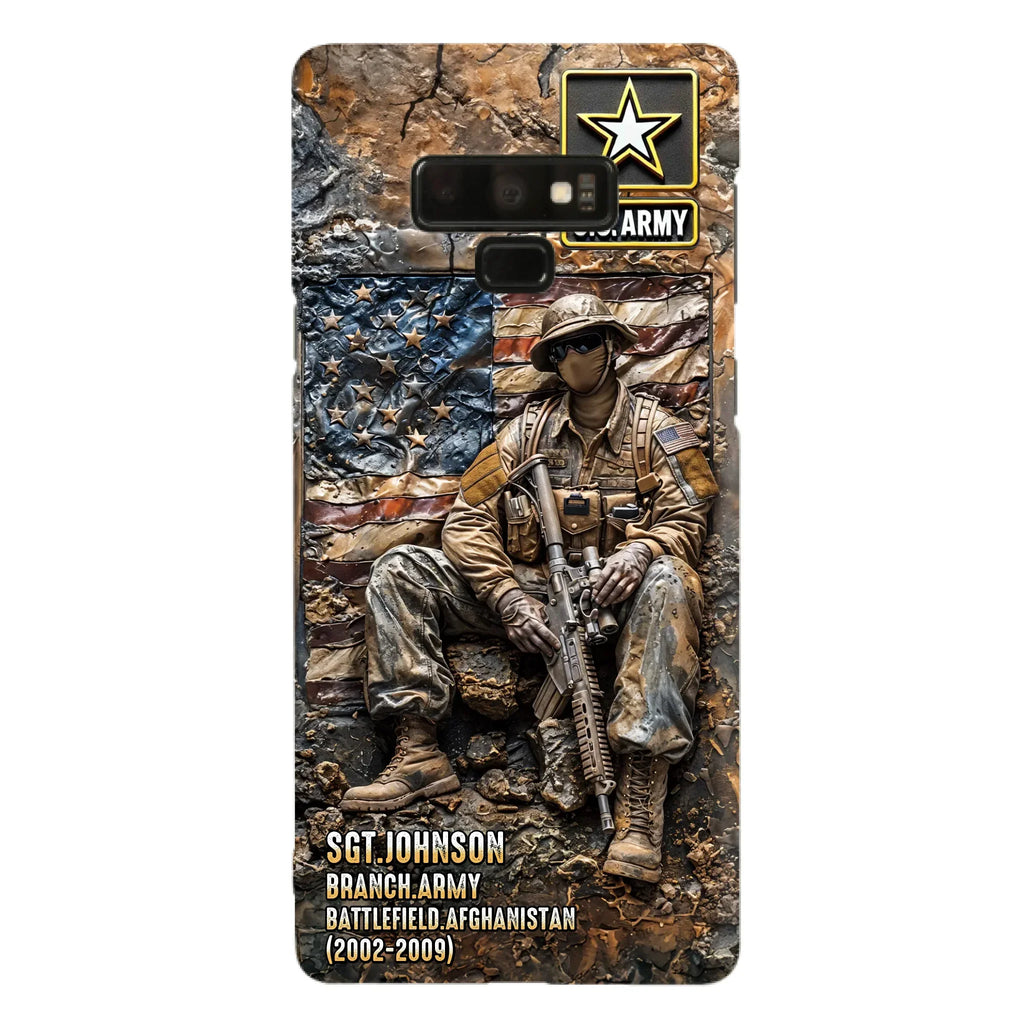 Custom Personalized Veteran Phone Case For iPhone/ Samsung - Veteran Gift Idea
