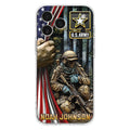 Custom Personalized Veteran Phone Case For iPhone/ Samsung - Veteran Gift Idea - Custom Name