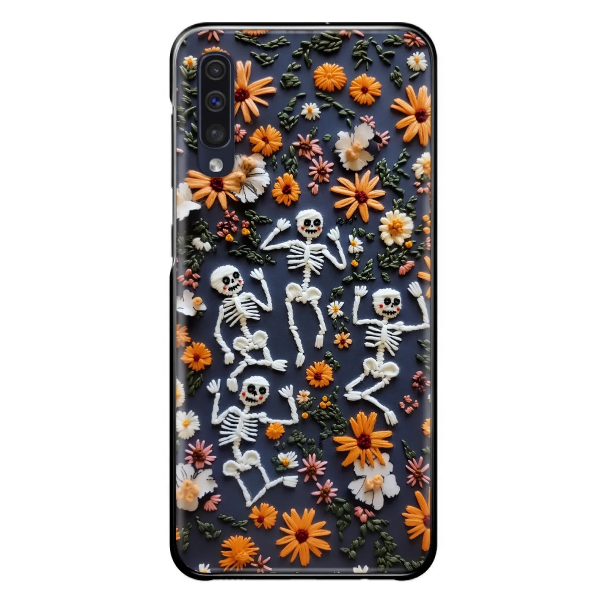 Custom Personalized 3D Skeleton Phone Case - Halloween Gift Idea - Case For iPhone/ Samsung