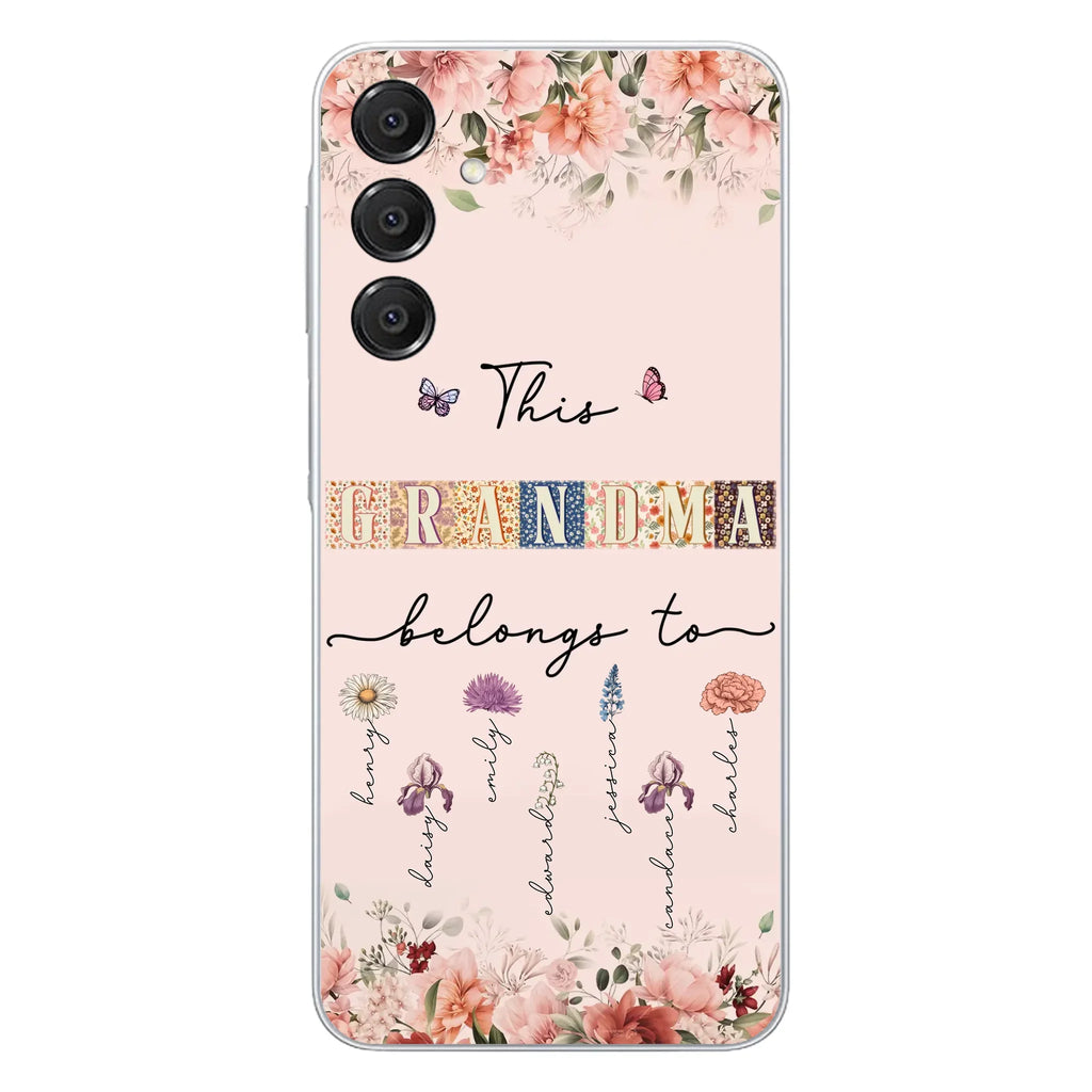 Custom Personalized Grandma/Mom Phone Case - Upto 7 Kids - Mother's Day Gift Idea for Grandma/Mom - Case for iPhone/Samsung