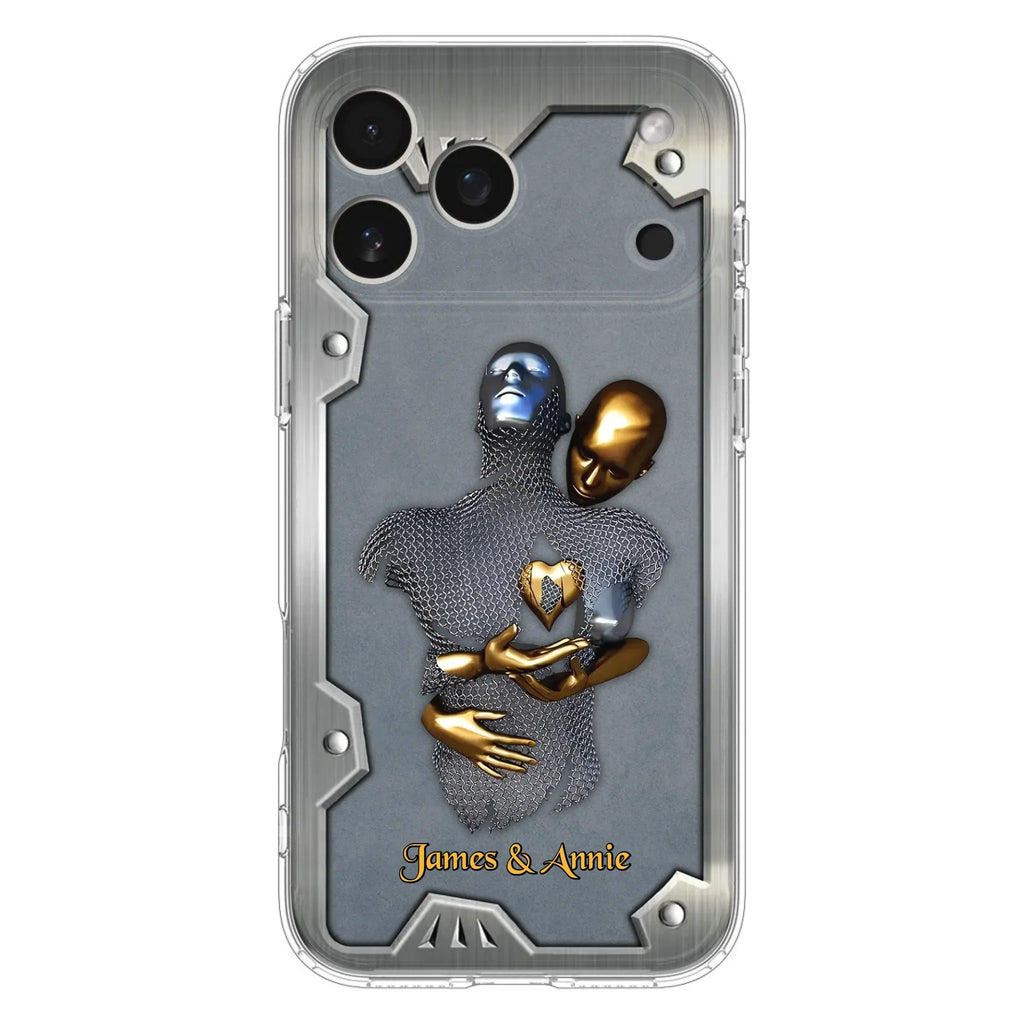 Custom Personalized Couple Phone Case - Gift Idea For Couple/ Valentines Day - Case For iPhone/ Samsung