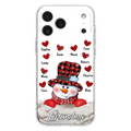Personalized Snowman Grandma Phone Case - Christmas Gift Idea For Grandma - Up to 10 Kids - Case For iPhone/Samsung