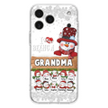 Custom Personalized Grandma Phone Case - Upto 10 Grandkids - Christmas Gift Idea for Grandma - I Love Being A Grandma - Case For iPhone/Samsung