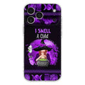 Custom Personalized Witch Phone Case - Upto 10 Children - Halloween Gift Idea for Family - I Smell Children - Case for iPhone/Samsung