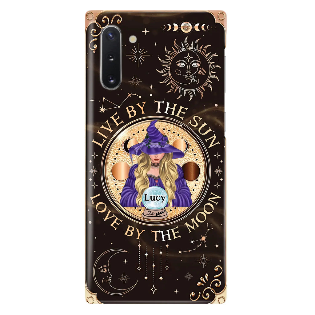 Custom Personalized Witch Phone Case - Halloween Gift Idea For Friend - Only Good May Enter Here - Case for iPhone/Samsung