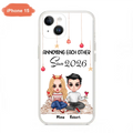 Custom Personalized Couple Phone Case - Christmas  Gift Idea For Couple - Annoying Each Other Since 2026 - Case for iPhone/Samsung