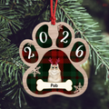 Custom Personalized Pet Paw Ornament - Best Gift For Cat Lover/Dog Lover - 2026