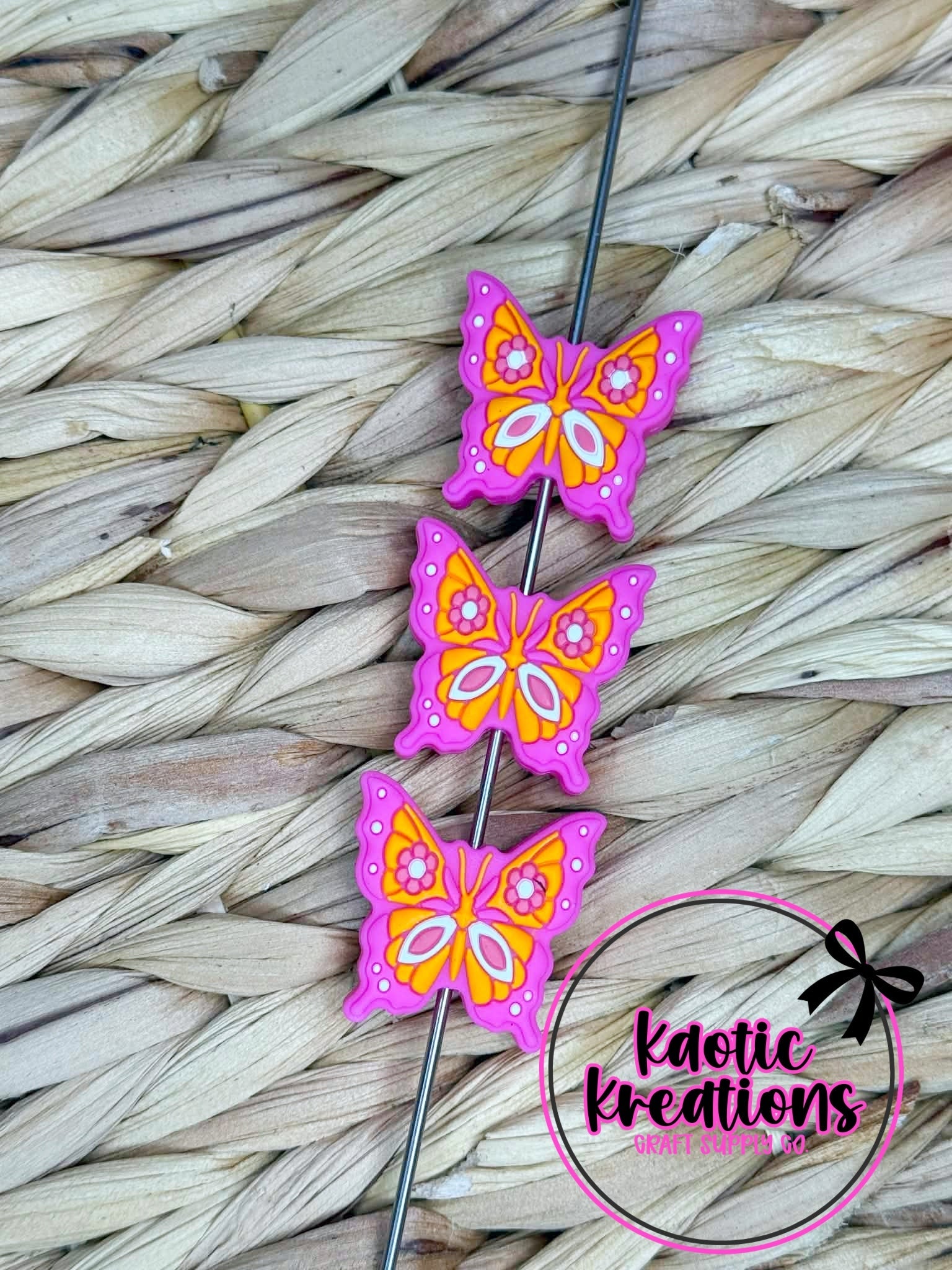 BRIGHT BUTTERFLY SILICONE FOCAL D2 (1ct)