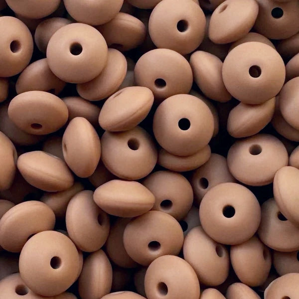 #77 12MM LENTIL HAZELNUT (10ct)