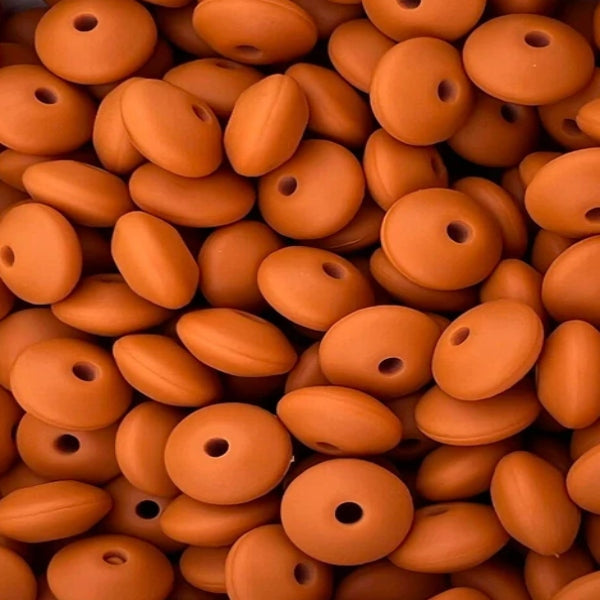 #73 12MM LENTIL GINGER (10ct)