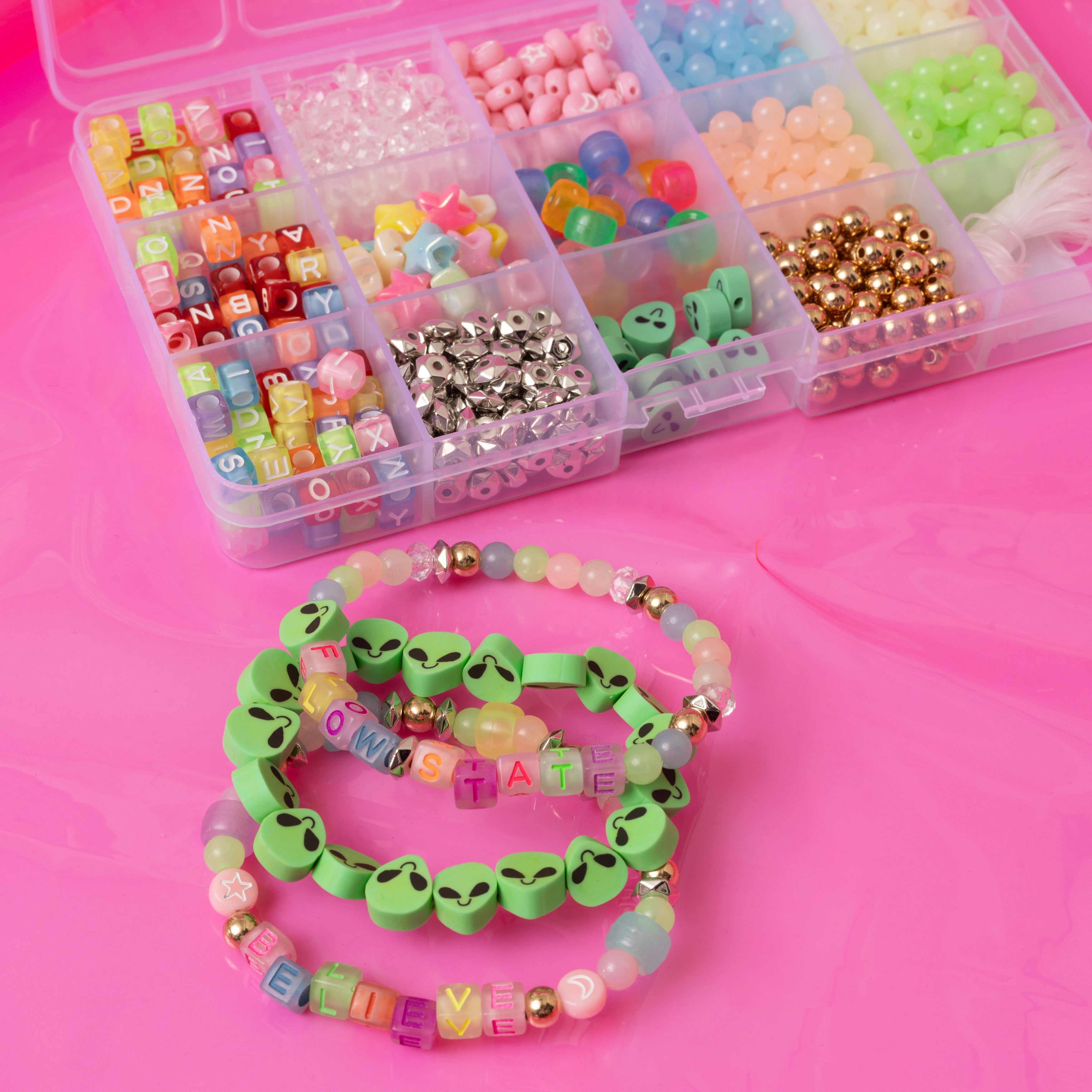 Alien Beaded Bracelet Letter Bead Kit