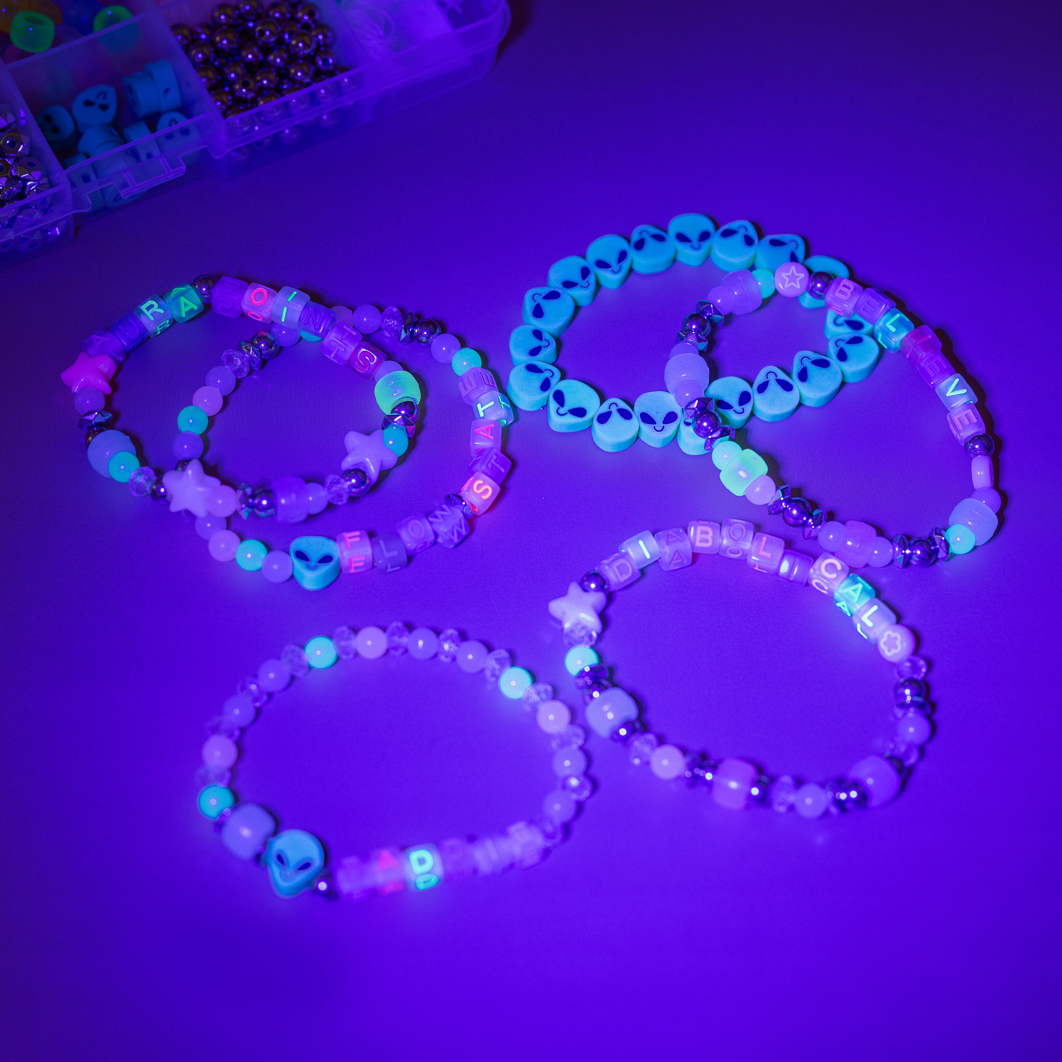 Alien Beaded Bracelet Letter Bead Kit