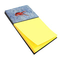 Crawfish Watercolor Sticky Note Holder Refillable Dispenser Desk Accessory 3x3 Pad Gift