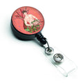 Brunette Merman Retractable Badge Reel for Nurses ID Badge Holder with Clip Retractable Employee Badge Holder, Belt Clip