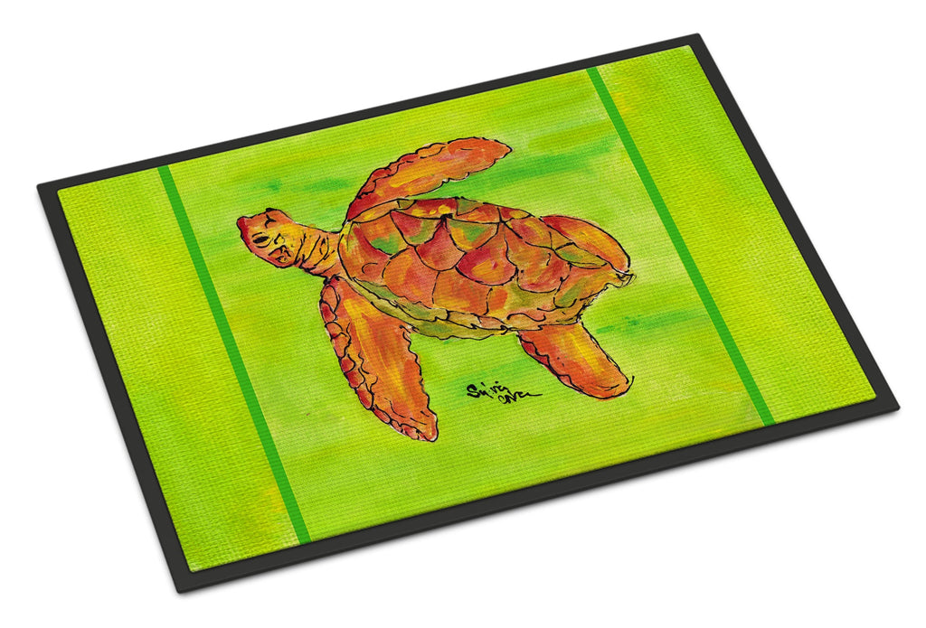 Turtle Doormat Indoor Outdoor 24H X 36W Front Door Mat Rugs for Entryway, Non Slip Washable Low Pile,