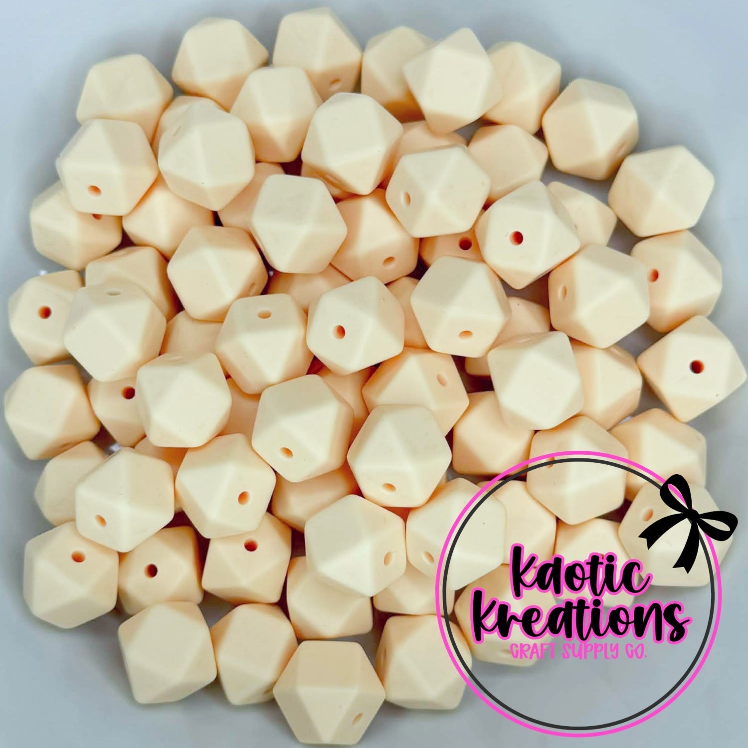 14MM HEXAGON BUTTERMILK #20 (10ct)