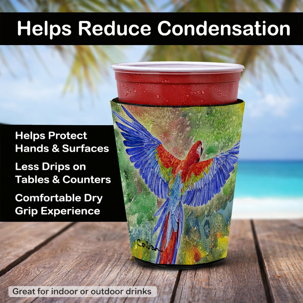 Red Cup Hugger Sleeve for 16–22 oz Party Cups, Insulated Foam Drink Holder for Iced Coffee, Tailgate & BBQ Reusable