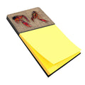 Crawfish Watercolor Sticky Note Holder Refillable Dispenser Desk Accessory 3x3 Pad Gift