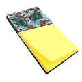 Shrimp, Crabs and Oysters in water Watercolor Sticky Note Holder Refillable Dispenser Desk Accessory 3x3 Pad Gift