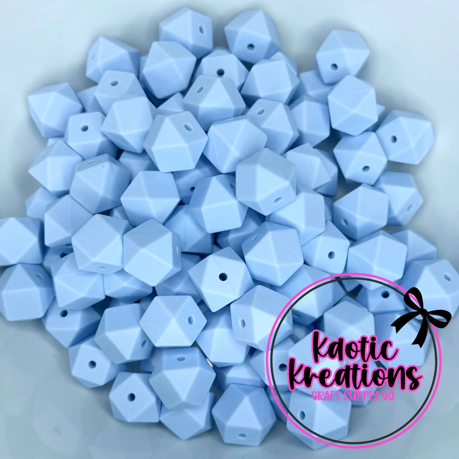 14MM HEXAGON GLACIER #86 (10ct)