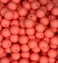 #107 SALMON 15MM SOLID (10ct)