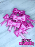 D55 BEADABLE JUMBO SILICONE BOW PINK PEARL (1ct)