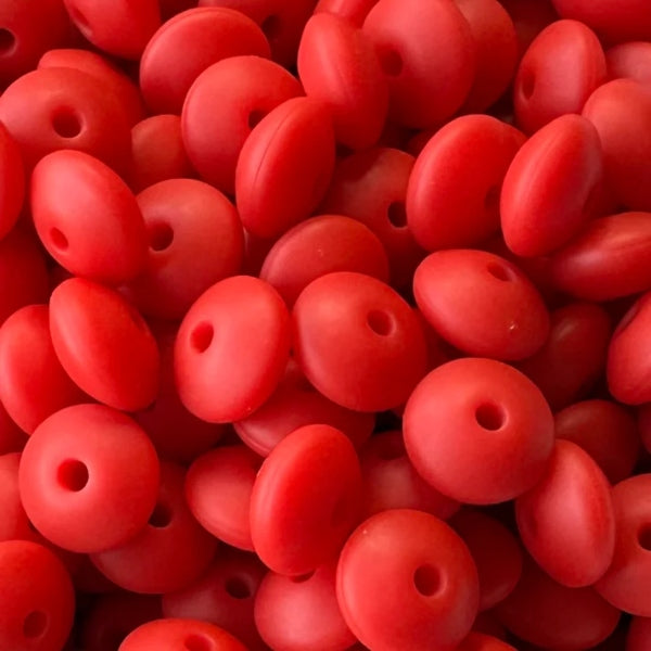 #90 12MM LENTIL CHERRY BOMB (10ct)