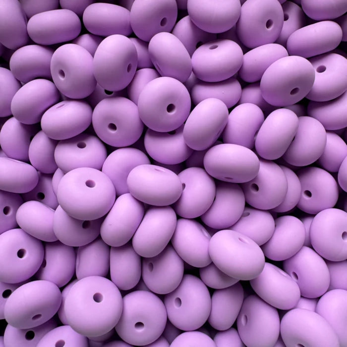 14MM ABACUS BEAD LILAC #98 (10ct)