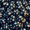 P500 LITTLE BLACK DAISY 15MM PRINT (10ct)