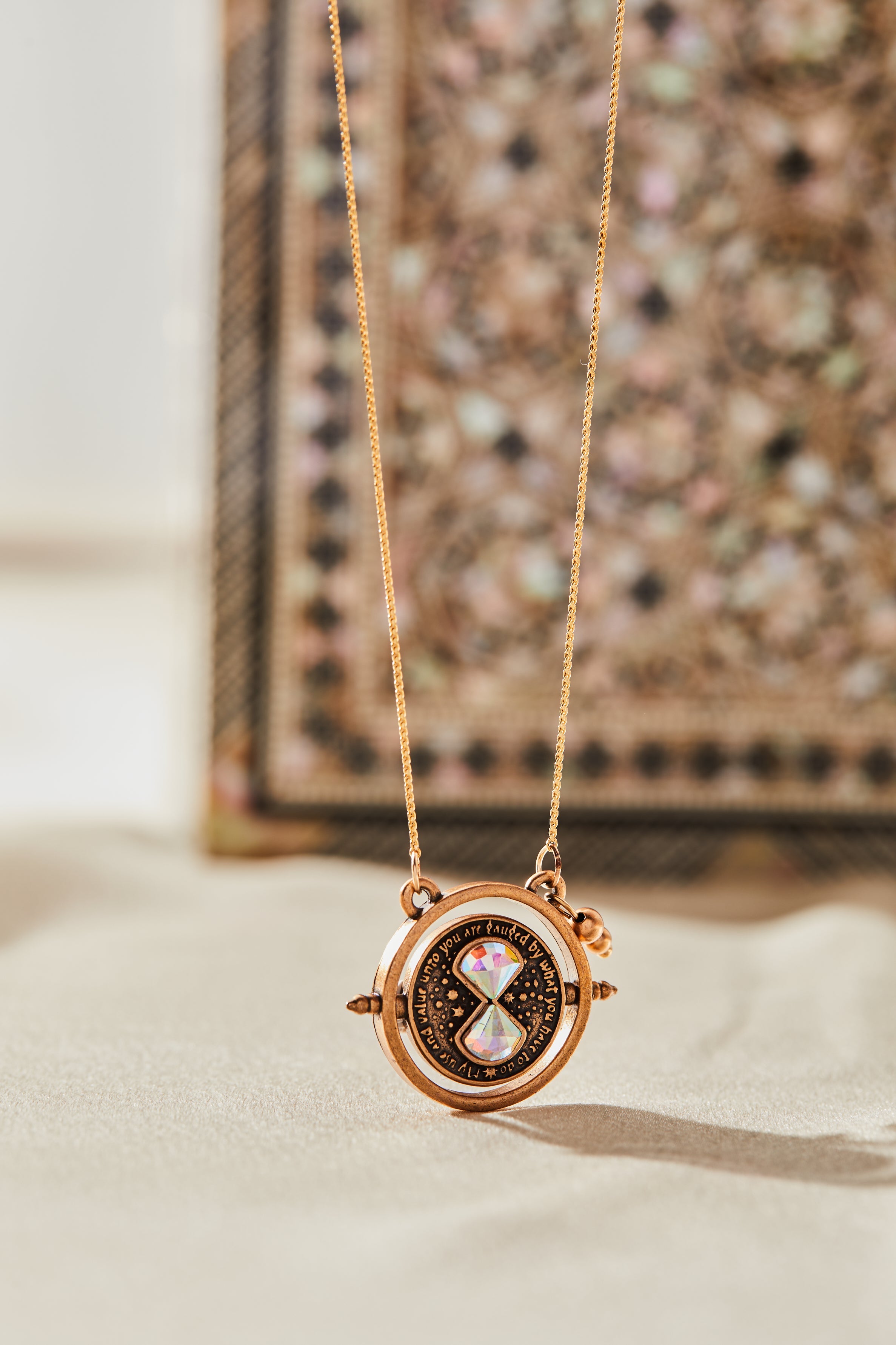 Harry Potter™ Time Turner Spinner Necklace