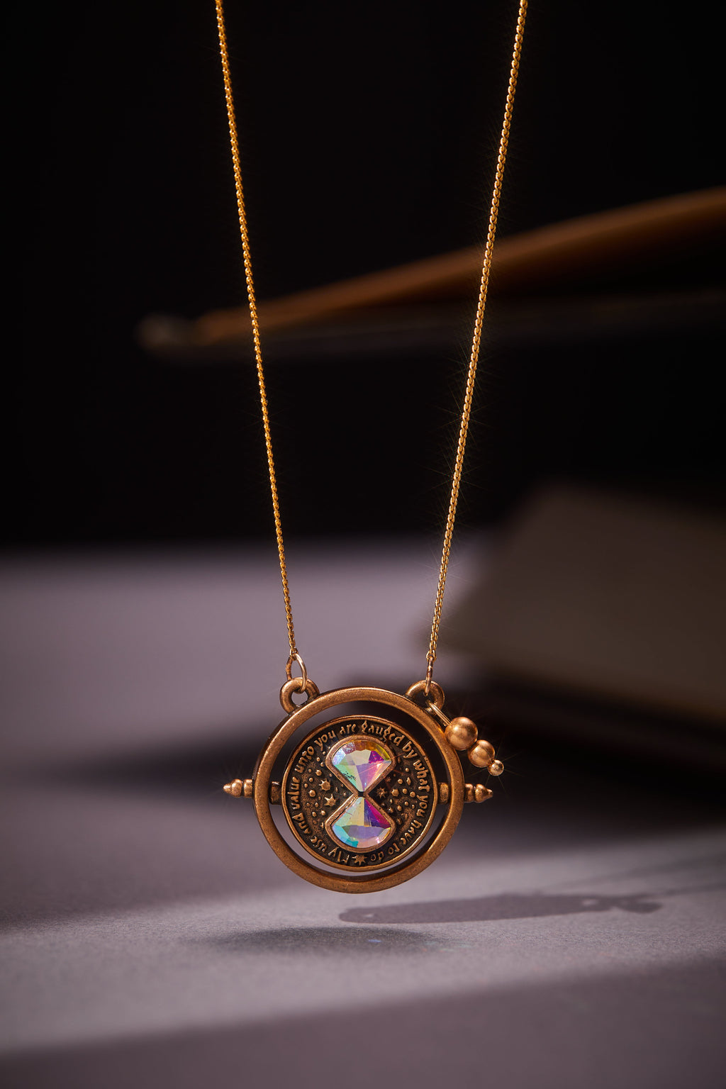 Harry Potter™ Time Turner Spinner Necklace