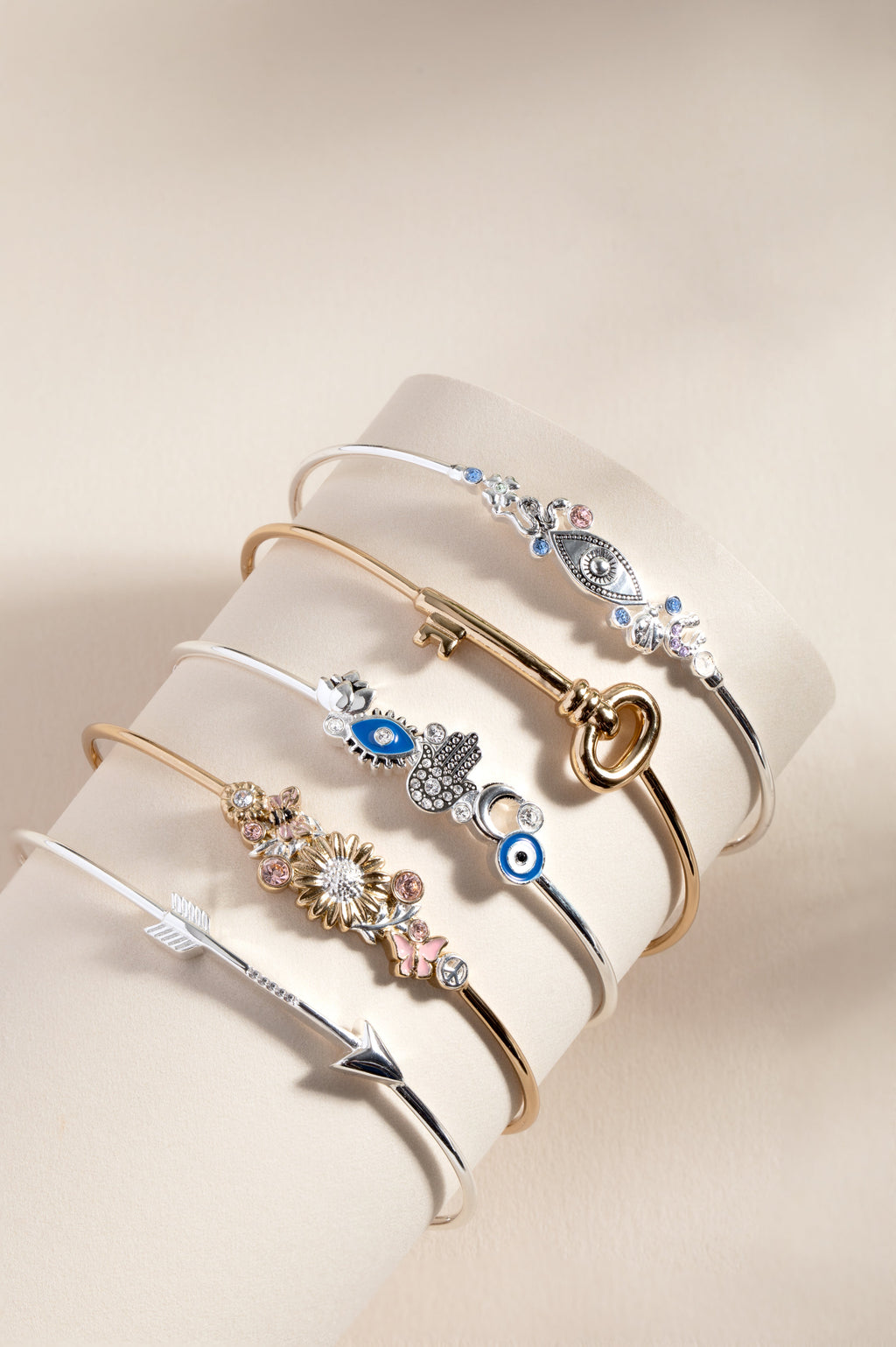 Floral Inline Bangle