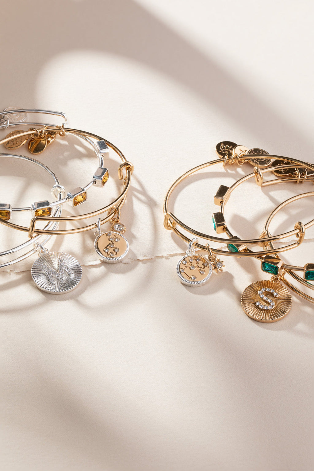 November Birthstone Emerald Cut Bangle