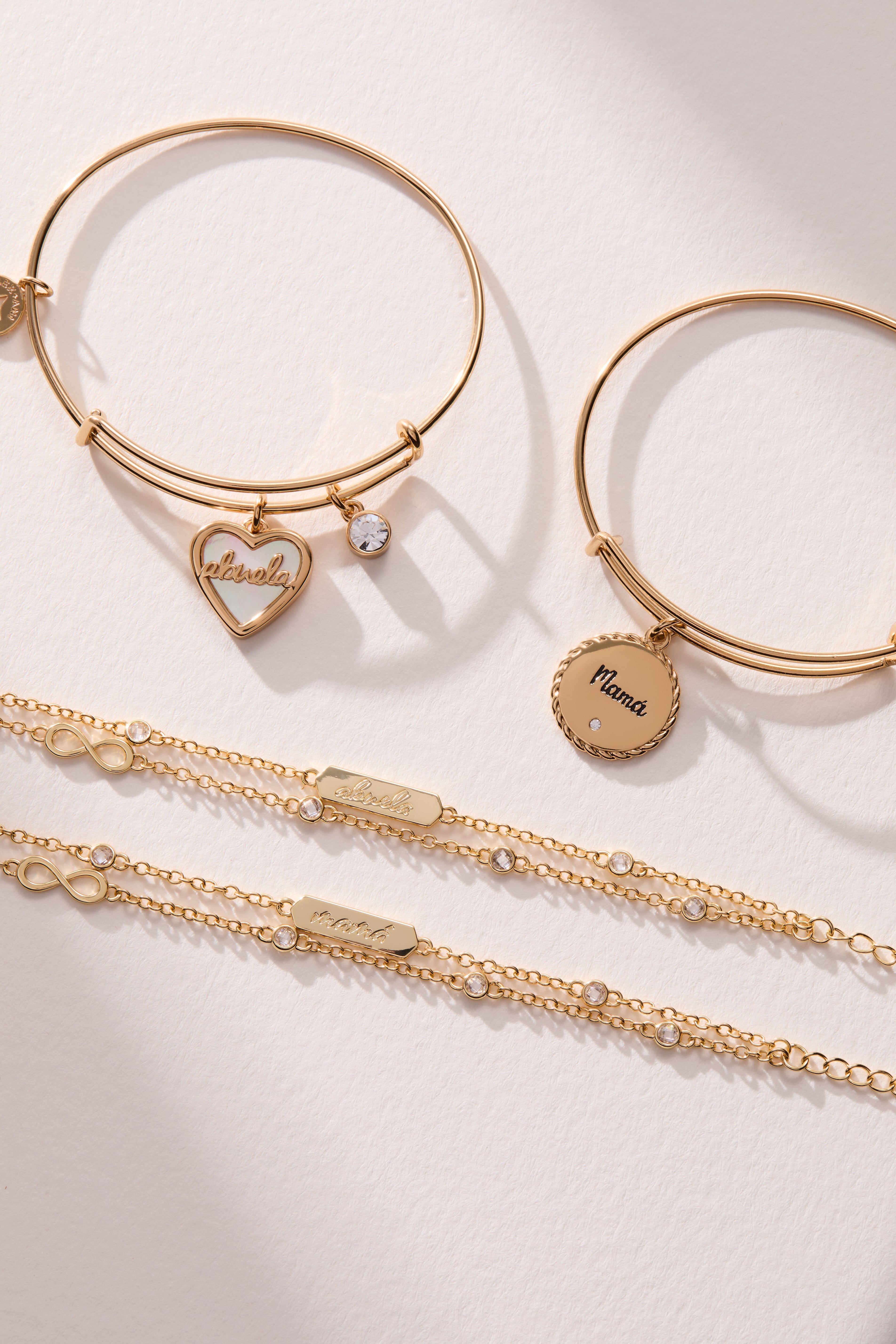 Abuela Charm Bangle