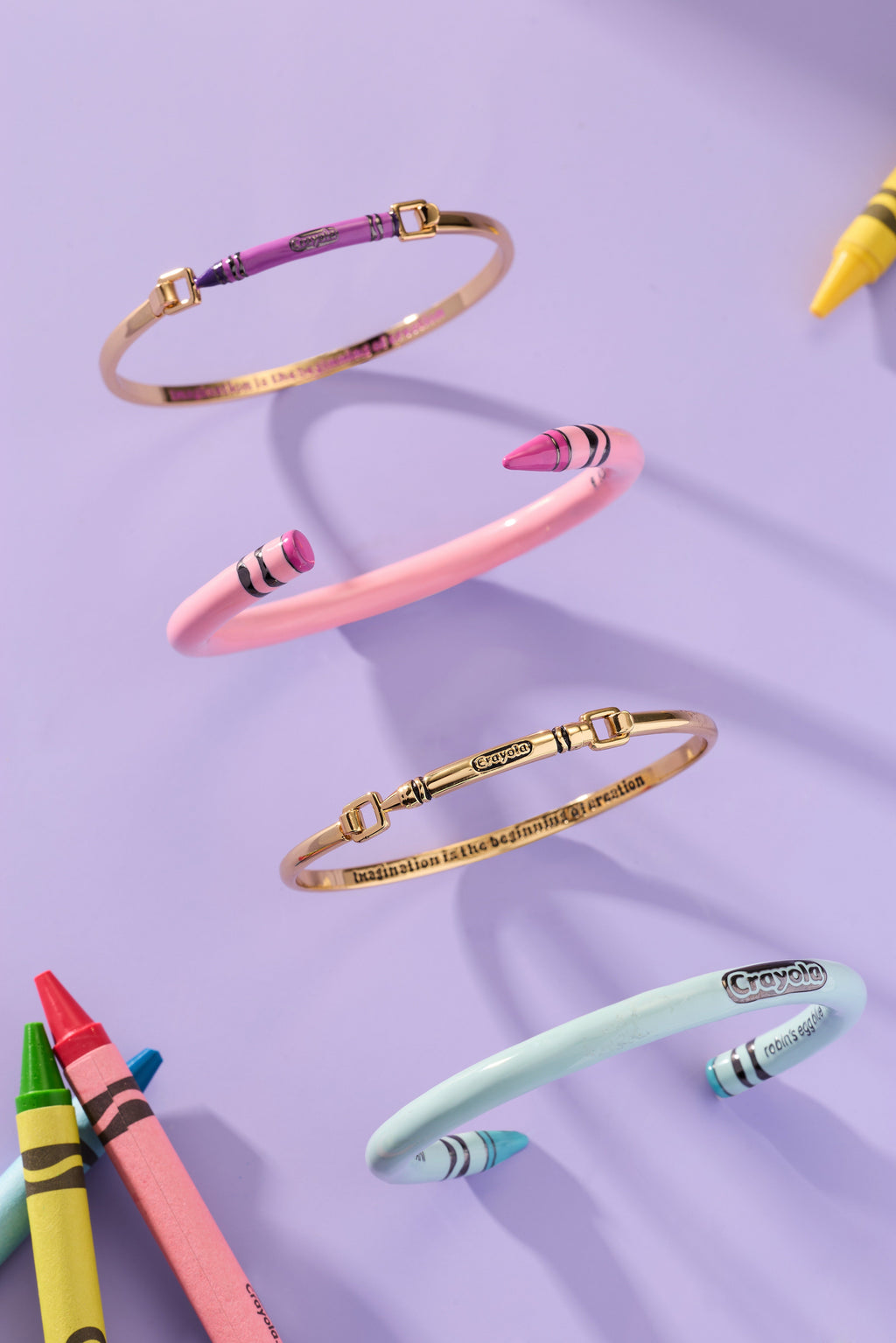 Crayola Metal Crayon Tension Bangle