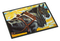 Day's End Horse Doormat Indoor Outdoor 24H X 36W Front Door Mat Rugs for Entryway, Non Slip Washable Low Pile,
