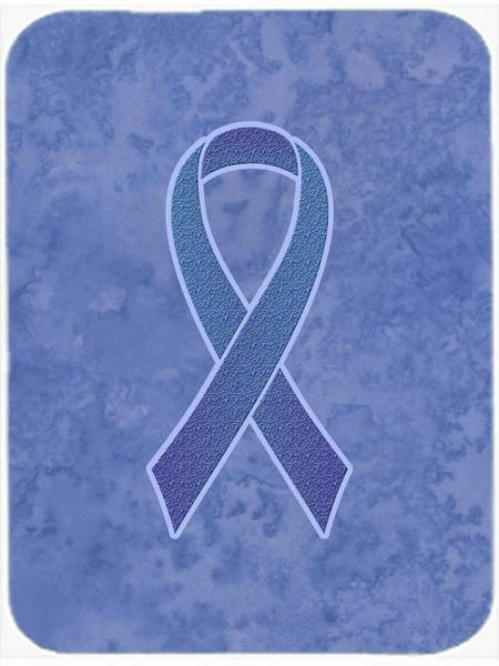 Periwinkle Blue Ribbon for Esophageal and Stomach Cancer Awareness Mouse Pad, Heat Resistant Trivet Hot Pad , Non Slip Rubber Desk Mat, Kitchen Counter Protector, Home Office Decor Gift
