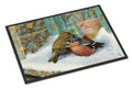 Chaffinches Doormat Indoor Outdoor 24H X 36W Front Door Mat Rugs for Entryway, Non Slip Washable Low Pile,