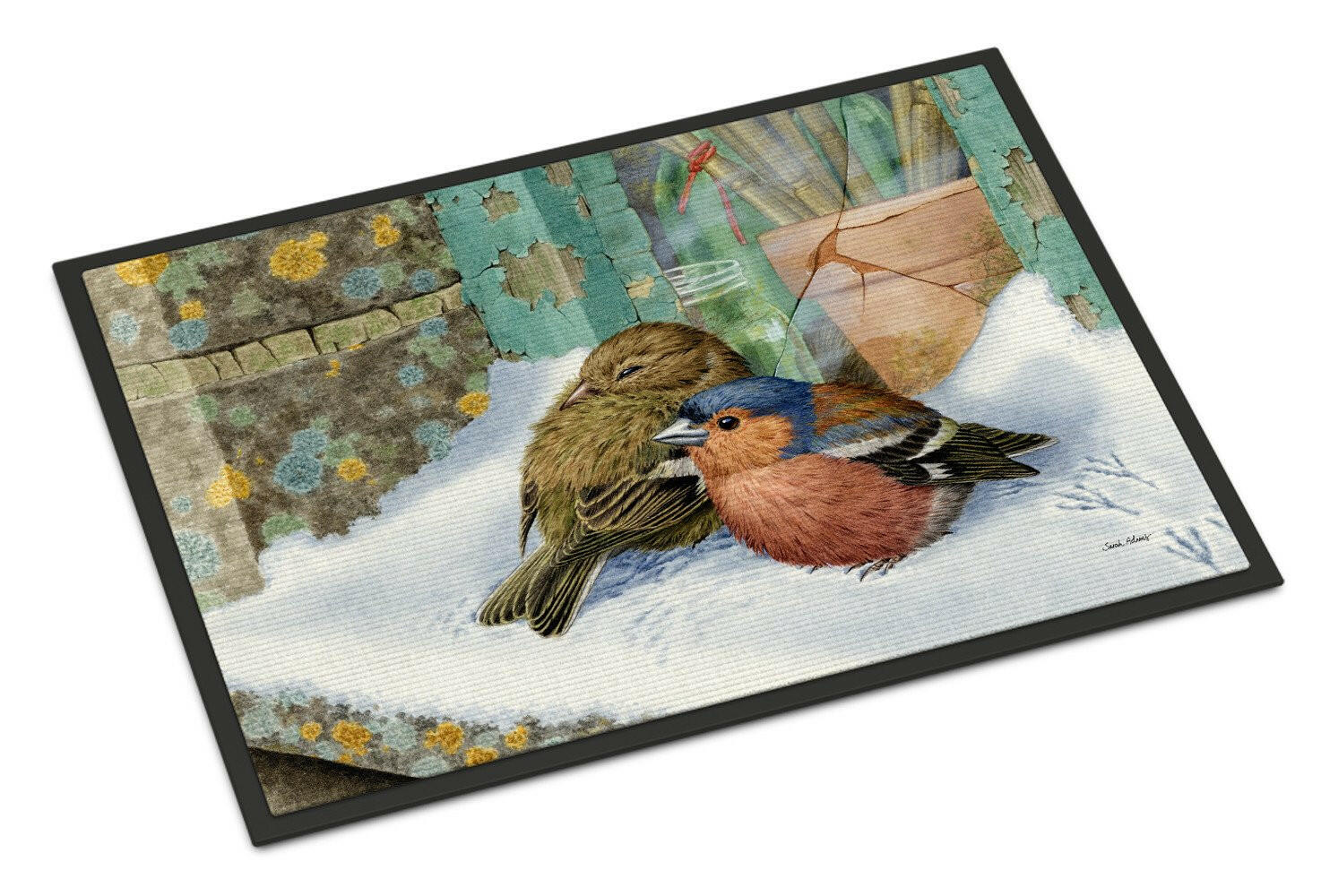 Chaffinches Doormat Indoor Outdoor 18H X 27W Front Door Mat Rugs for Entryway, Non Slip Washable