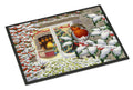 European Robin Doormat Indoor Outdoor 18H X 27W Front Door Mat Rugs for Entryway, Non Slip Washable