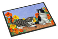 Kittens on Wall Doormat Indoor Outdoor 24H X 36W Front Door Mat Rugs for Entryway, Non Slip Washable Low Pile,