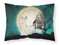 Halloween Scary Dalmatian Standard Pillowcase Lightweight Super Soft Easy Care Decorative Artwork Pillowcase, Standard