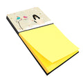 Christmas Presents between Friends Swiss Hound Watercolor Sticky Note Holder Refillable Dispenser Desk Accessory 3x3 Pad Gift