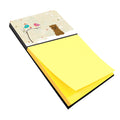 Christmas Presents between Friends Glen of Imal - Tan Watercolor Sticky Note Holder Refillable Dispenser Desk Accessory 3x3 Pad Gift