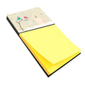 Christmas Presents between Friends Great Pyrenees Watercolor Sticky Note Holder Refillable Dispenser Desk Accessory 3x3 Pad Gift